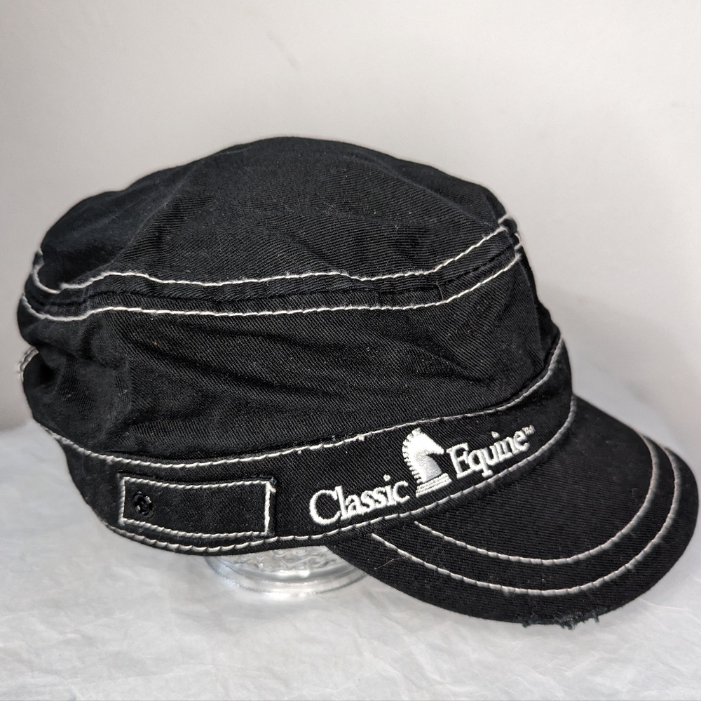 Classic Equine Hook and Loop Adjustable Cap